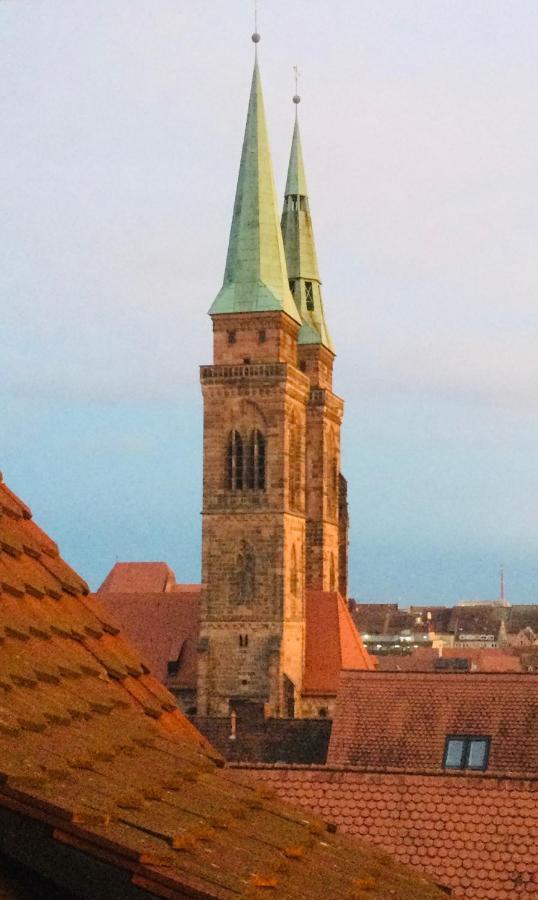 Einzigartige Penthauswohnung Norimberk Exteriér fotografie